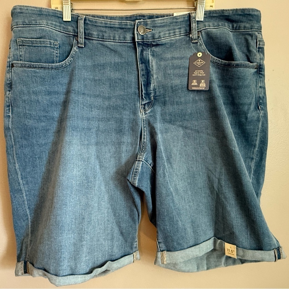St. John's Bay Blue Denim Women's Shorts